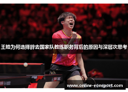 王皓为何选择辞去国家队教练职务背后的原因与深层次思考